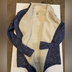 Green Tea Sherpa Sweater